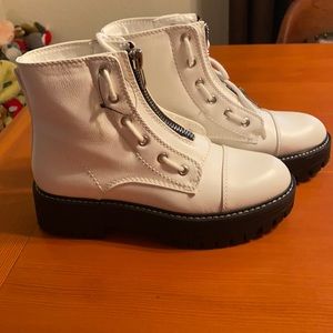 Forever 21 white boots